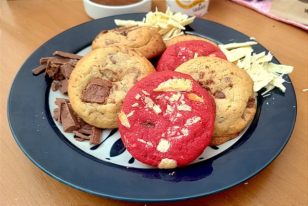 Cookie artesanal - 24 unidades R$ 6,0 cada ATACADO