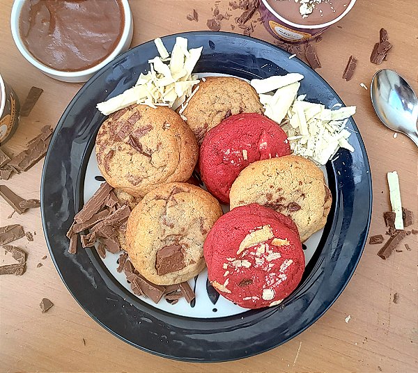 Caixa de Cookie sortidos para presente