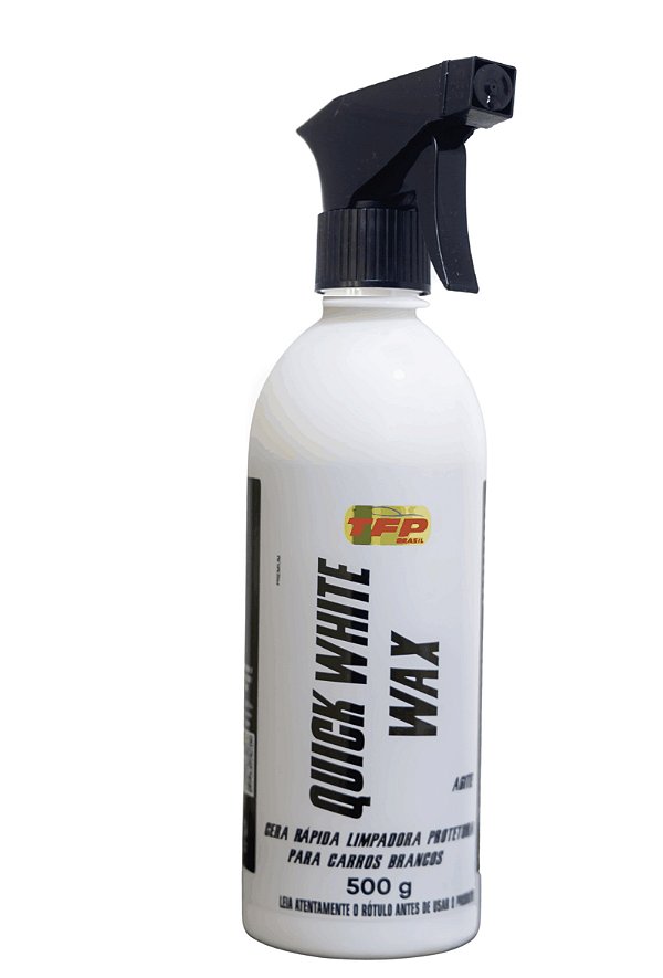 quick Wax White - cera limpadora para carros brancos 500 ML