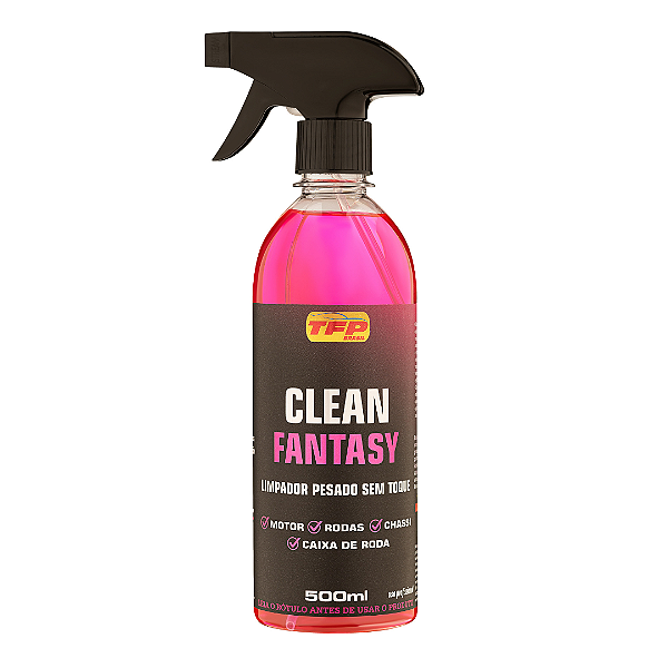 Clean fantasy 500 ml - limpador sem toque
