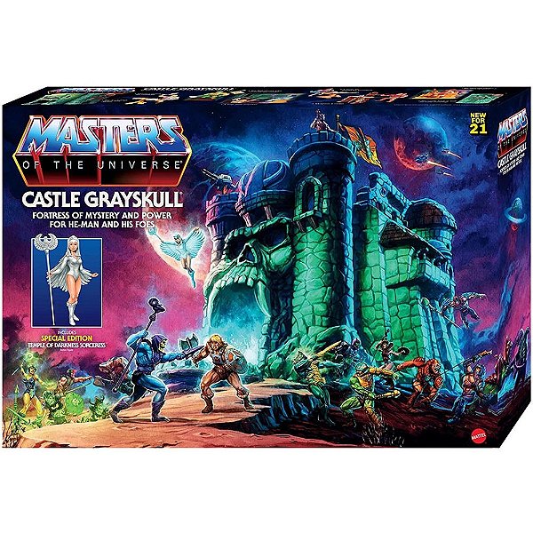 He man and Masters of the Universe - Castelo de Grayskull + Feiticeira