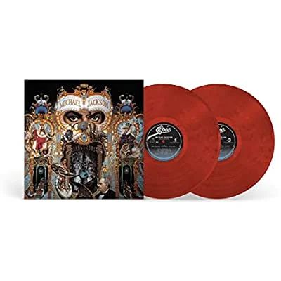 Michael Jackson – Dangerous (Vinil Vermelho e Preto Mesclado) – LP Duplo
