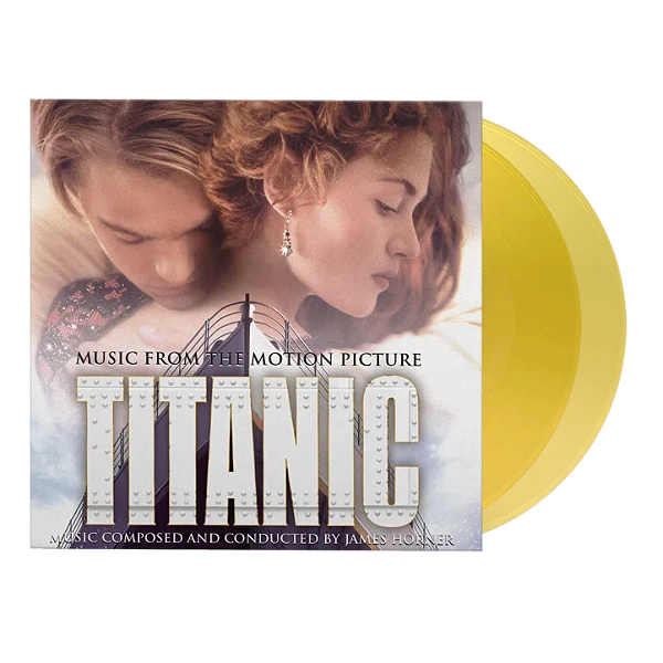 Titanic - Trilha Sonora do Filme (Yellow Translucent) LP DUPLO