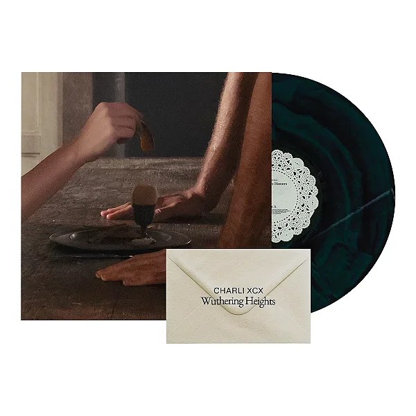 Charli XCX - Wuthering Heights (Black & Dark Green Marbled) LP