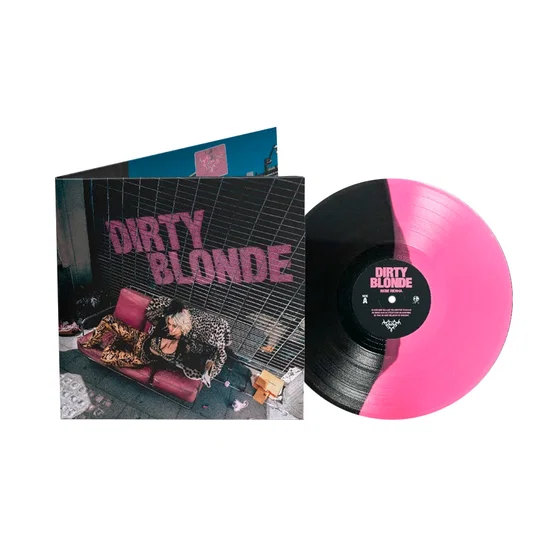 Bebe Rexha - Dirty Blonde (Limited Scandinavian Exclusive Black & Pink Split Edition) LP