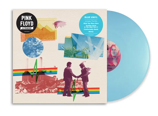 Pink Floyd - 8-Tracks (Blue Vinyl edition) LP