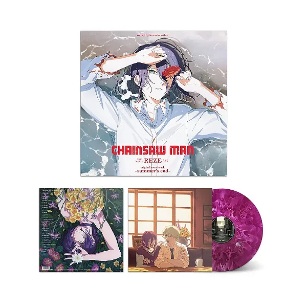Kensuke Ushio – Chainsaw Man The Movie: Reze Arc Original Soundtrack (Edição em Vinil Colorido Roxo "Cloudy Grape") – LP