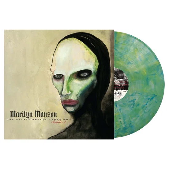 Marilyn Manson – One Assassination Under God – Chapter 2 (Edição em Vinil Marmorizado Verde e Azul) LP