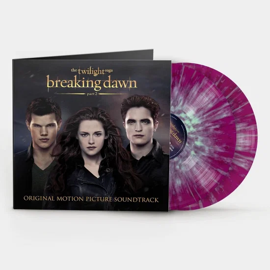 Crepúsculo - The Twilight Saga Breaking Dawn Part 2 (Limited Purple Splatter Edition) - LP DUPLO