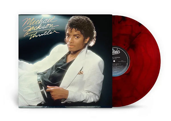 Michael Jackson – Thriller (Edição Limitada em Vinil Marmorizado Vermelho e Preto) – LP