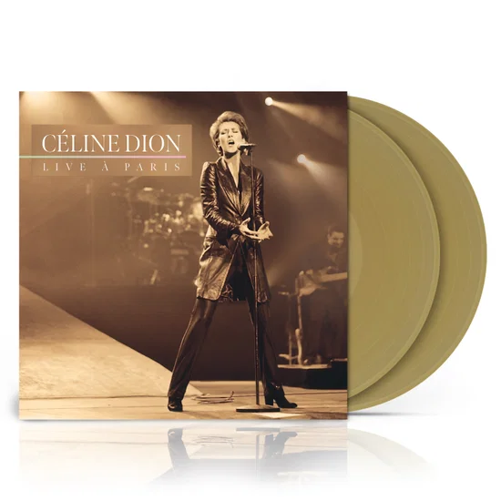 Celine Dion – Live a Paris (Vinil Dourado) - LP Duplo