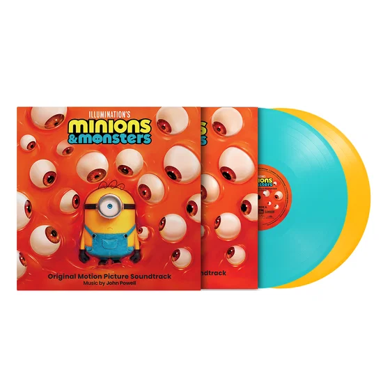 John Powell – Minions & Monsters (Vinil Amarelo e Turquesa) – LP Duplo