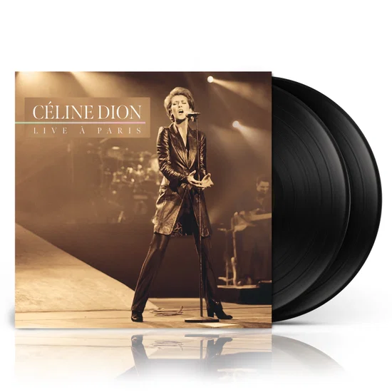 Celine Dion - Live a Paris (Golden Tan Edition) - LP DUPLO