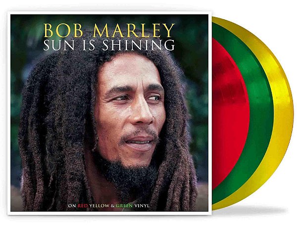 Bob Marley – Sun Is Shining (Vinil Triplo Colorido – Vermelho, Amarelo e Verde) – LP Triplo