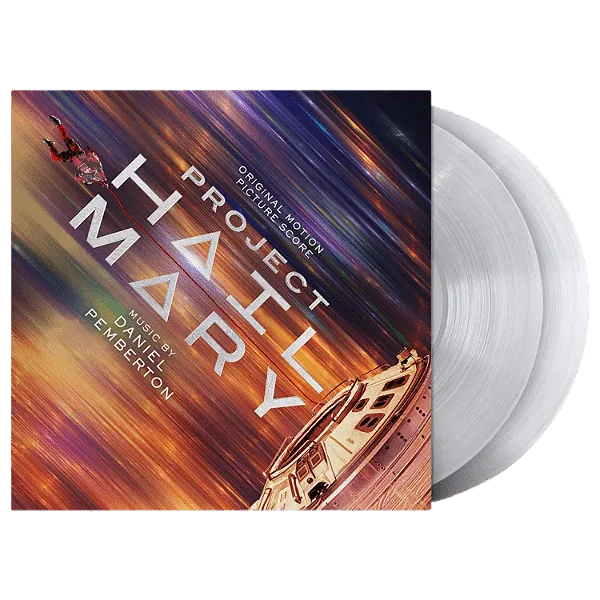 Project Hail Mary (Devoradores de Estrelas ) Original Motion Picture Score – Clear Vinyl – LP Duplo