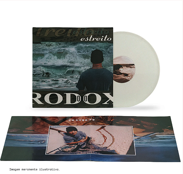 Rodox – Estreito Vinil Branco Marmorizado – LP