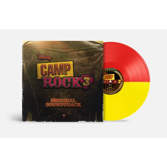 Camp Rock 3 – Original Soundtrack (Red & Yellow dipped color ) – LP Duplo