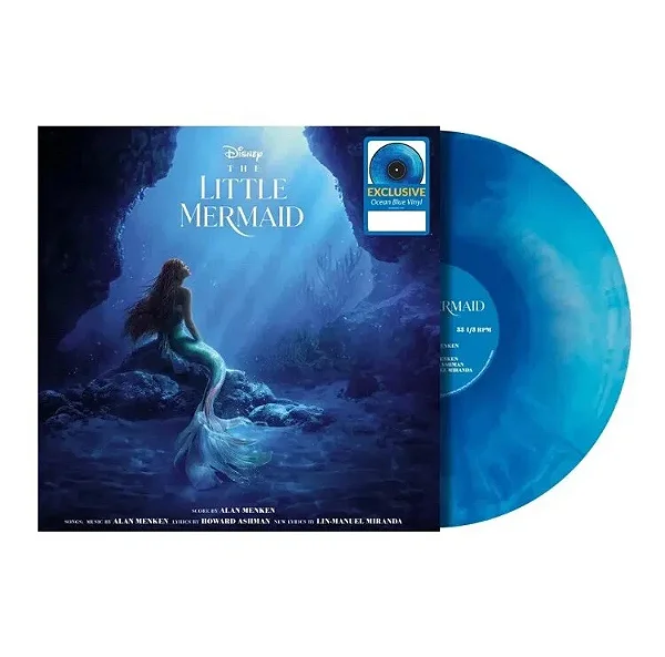 The Little Mermaid (Trilha Sonora Filme A Pequena Sereia - Ocean Blue Vinyl Edition) – LP