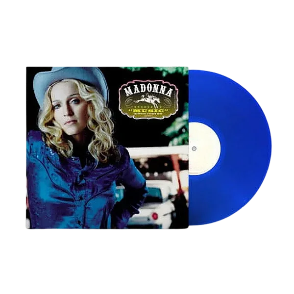 Madonna – Music (Blue Vinyl Repress) – LP