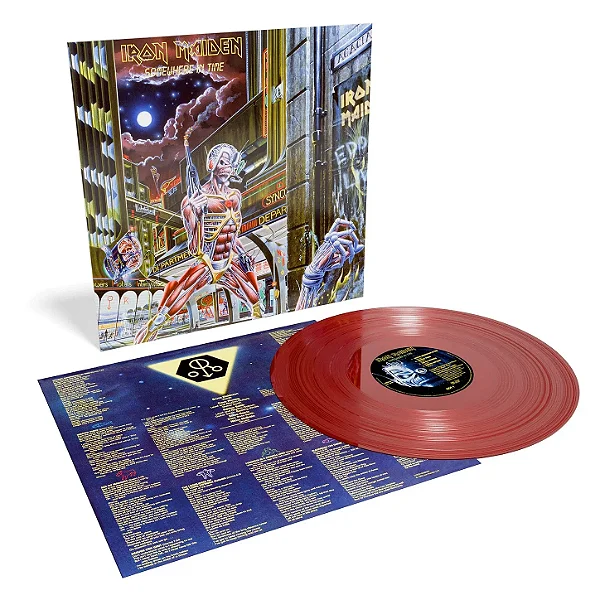 Iron Maiden – Somewhere in Time (40th Anniversary Oxblood Colour Vinyl) – LP