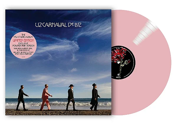 U2 – Carnaval De Luz (Rosa Pó) – LP