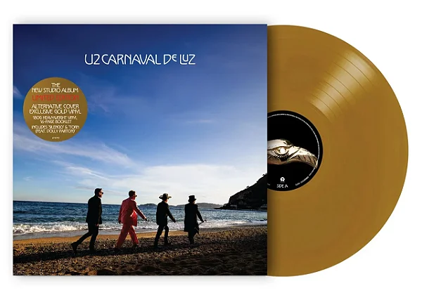 U2 – Carnaval De Luz (Dourado – Capa Alternativa) – LP