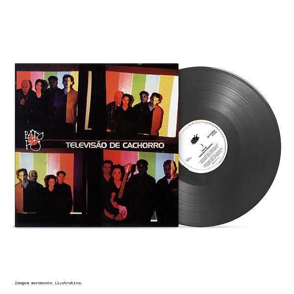Pato Fu – Televisão de Cachorro (Grafite Translúcido - 2026, Noize Record Club) – LP