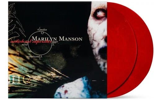 Marilyn Manson – Antichrist Superstar (30th Anniversary Iridescent Red With Gold Swirl) – LP DUPLO