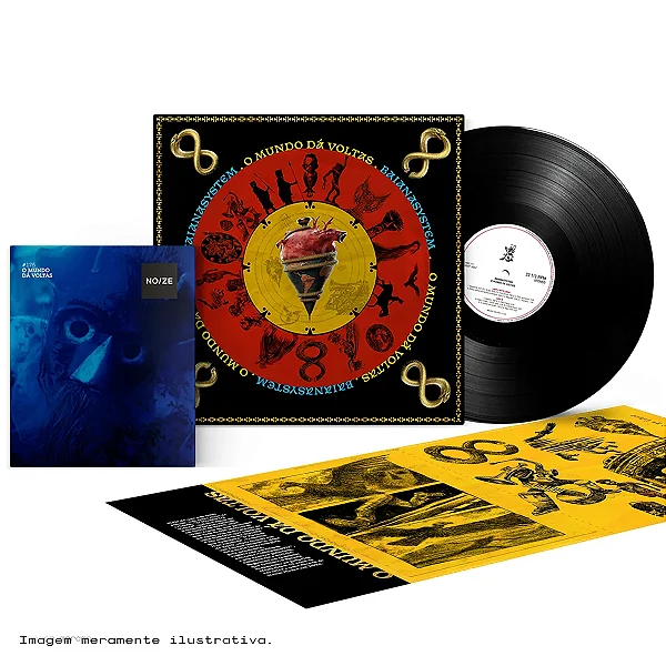 BaianaSystem – O Mundo Dá Voltas ( Black + Revista Noize #175) – LP