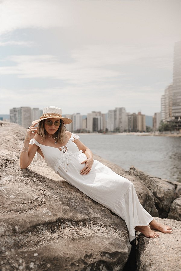 VESTIDO PRISCILA - GESTAÇÃO E AMAMENTAÇÃO