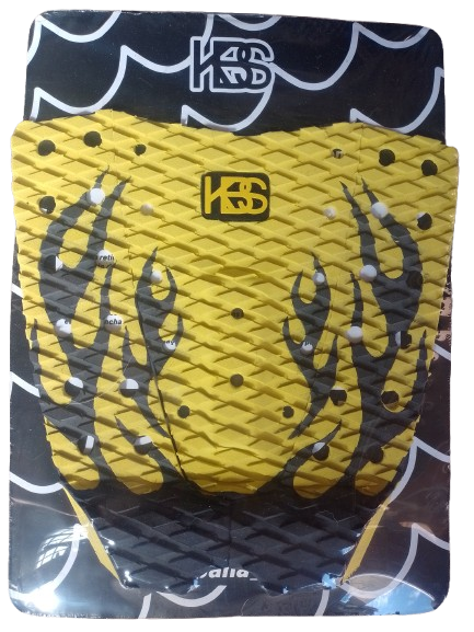 DUPLICADO - Deck  KBS.  Preto e amarelo fogo