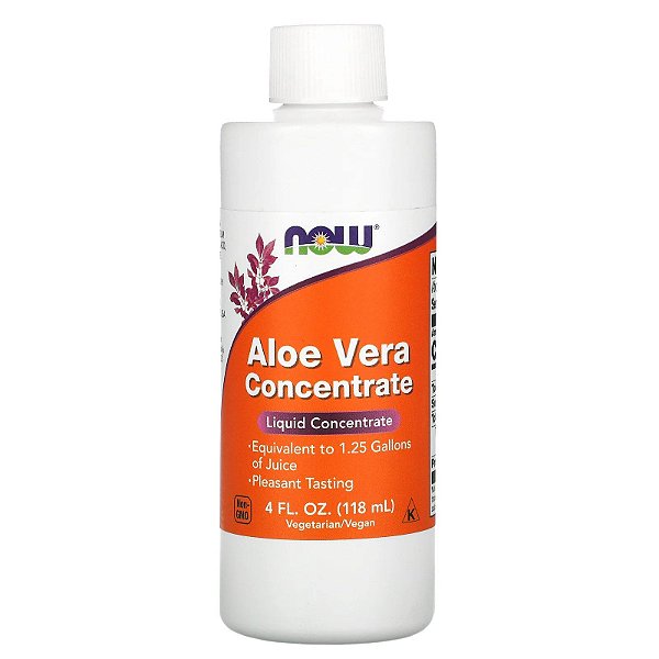 Aloe Vera Concentrada (118ml) Now Foods