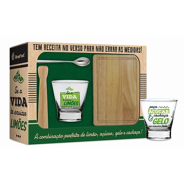 Kit Para Caipirinha A Combinação Perfeita Brasfoot