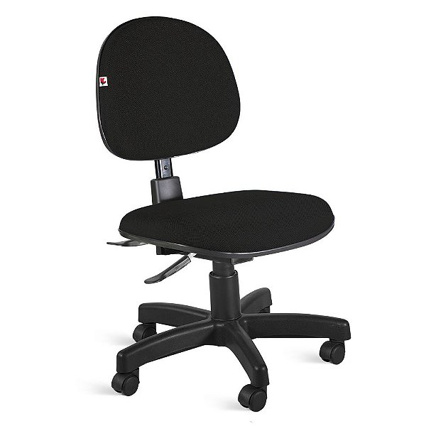 Cadeira Ágata Executiva Back System Tecido Preto