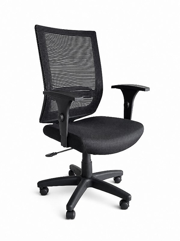 Cadeira Jupter Presidente Relax Metal Capa BR Tecido Preto