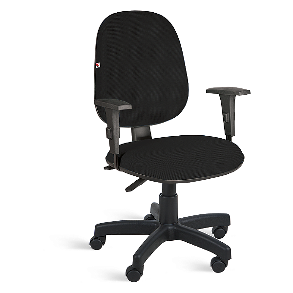 Cadeira Ágata Gerente Back System Braço Regulável Tecido