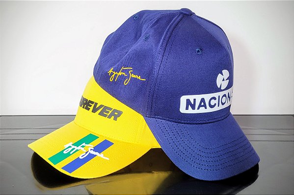 Combo - Boné Ayrton Senna Forever e Azul Clássico