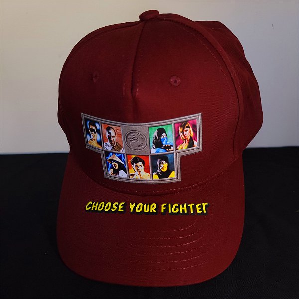 Boné Jogo Clássico Mortal Kombat