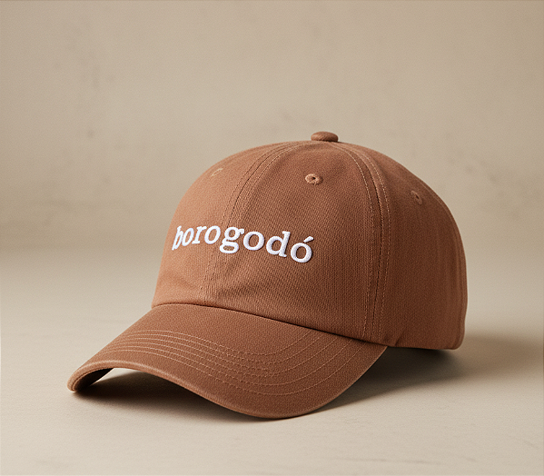 Boné Dad Hat "Borogodó" – 100% Algodão | Tecido Perfumado