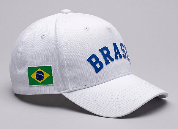 Boné Brasil Copa 2026 Branco