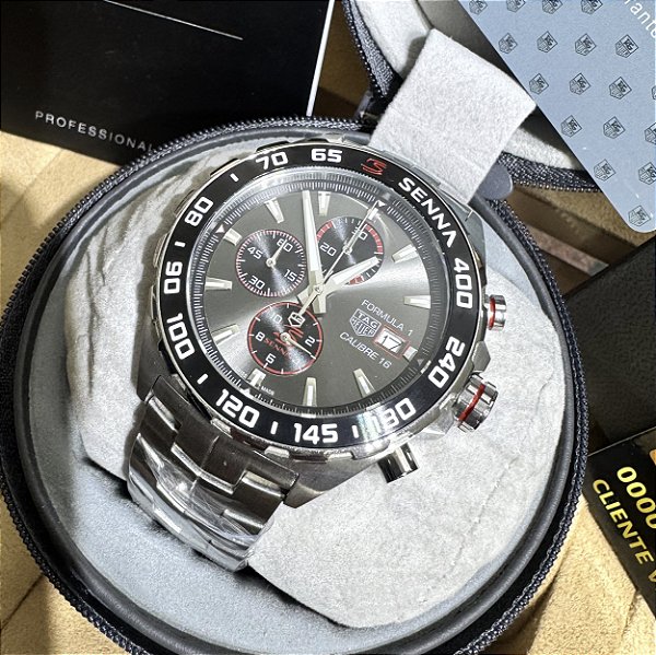 Tag Heuer Formula 1 Chronograph x Senna Ref.CAZ201D.BA0633