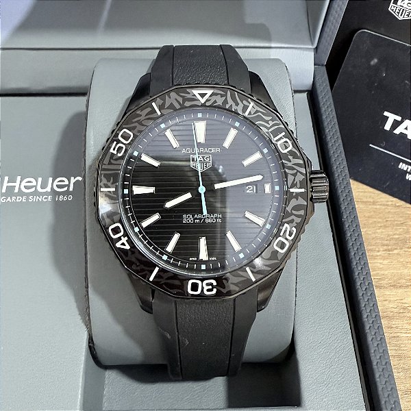Relógio masculino Tag Heuer Aquaracer Resistente 5 ATM