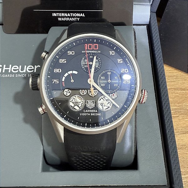 Relógio masculino Tag Heuer Mikropendulum Resistente a 5 ATM