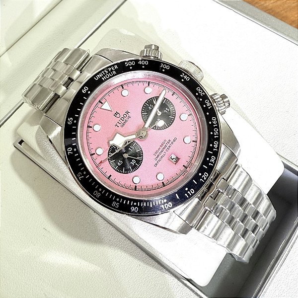 Relógio Tudor Black Bay Pink Masculino