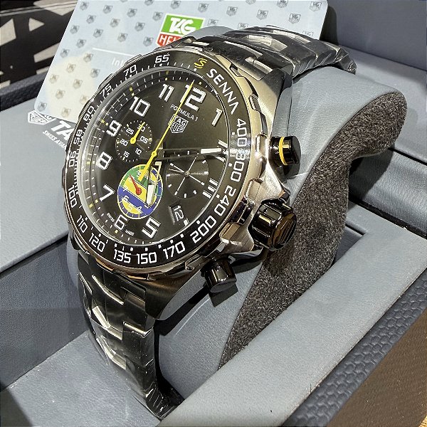 Tag Heuer Senna Chronograph Edição especial Ref. CAZ101AX.BA0637