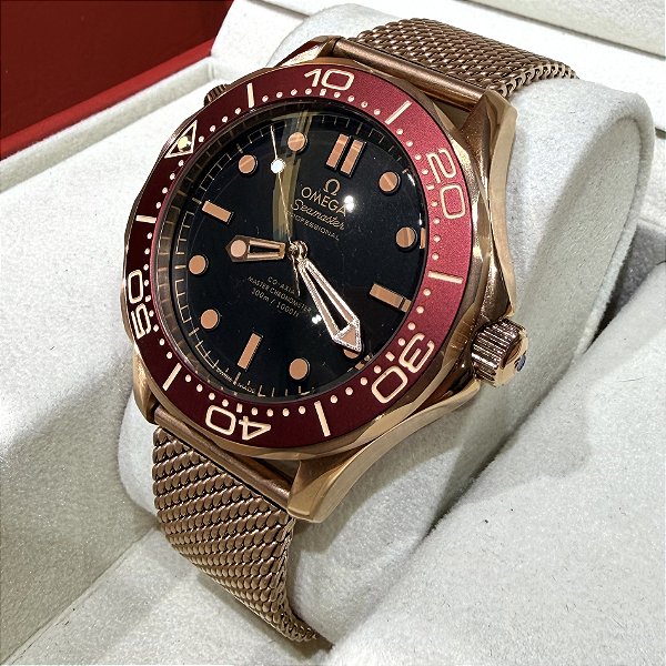 Omega Seamaster Diver 300M Bronze Gold Ref.  210.90.42.20.01.003