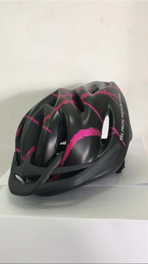 Capacete de Ciclismo WINNER BM Preto/Rosa