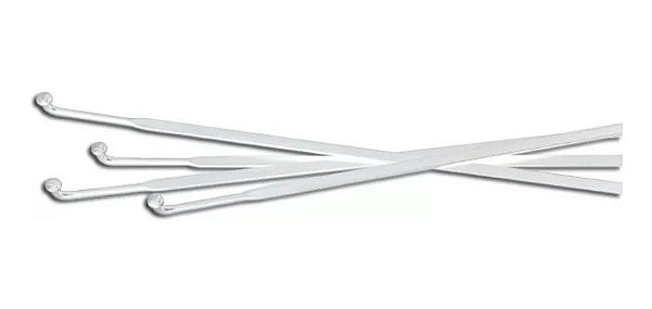 Raio Aerodinamico VZAN Flat Inox Branco 296MM