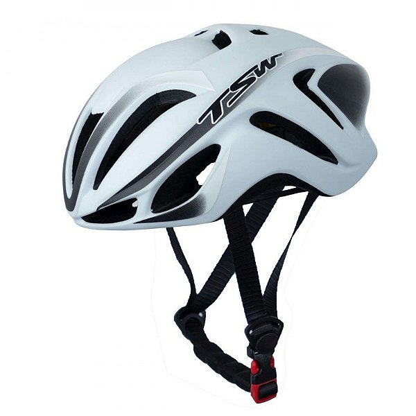 Capacete TSW Team Preto/Branco - Tam. G