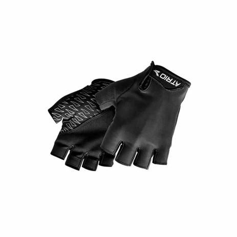 Luva Ciclismo ÁTRIO Dedo Curto Preto - Tam. G